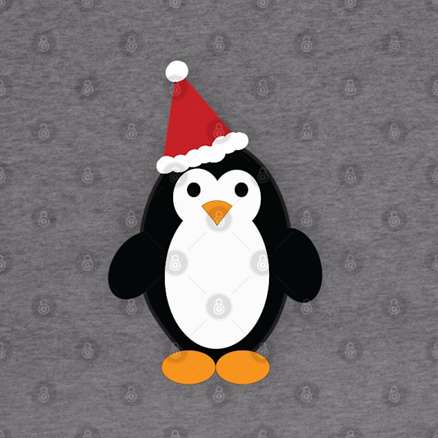 Santa Penguin by Hedgie Designs